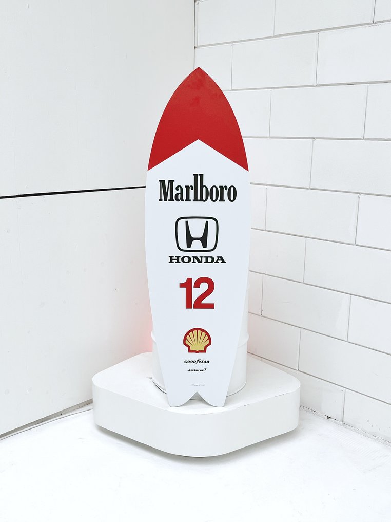 Suketchi Ayrton Senna Surfboard Catawiki