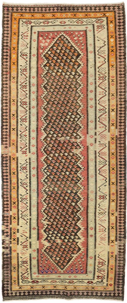 凯利姆平织地毯 - 315 cm - 130 cm #2.1