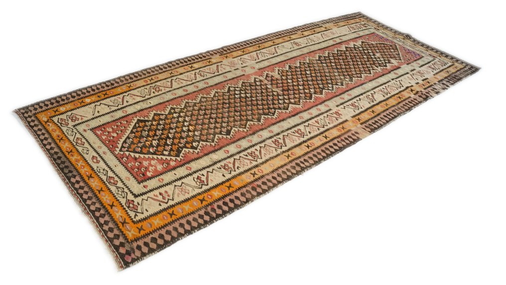 凯利姆平织地毯 - 315 cm - 130 cm #1.1