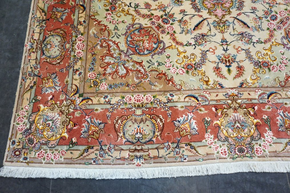Tabriz Irã - Carpete - 305 cm - 200 cm #2.2