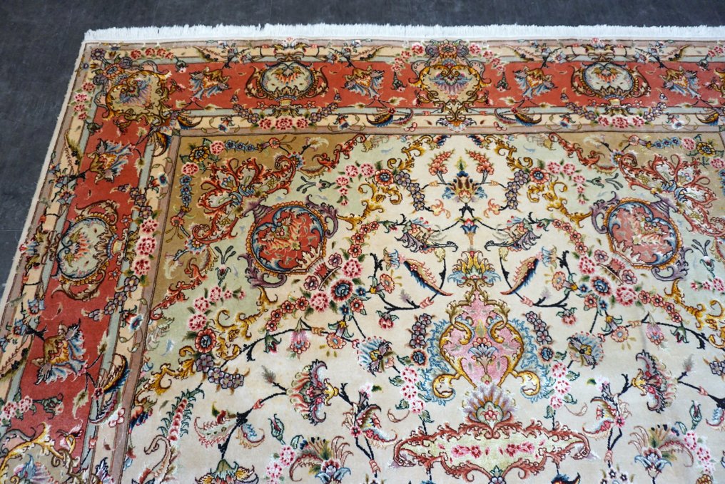 Tabriz Irã - Carpete - 305 cm - 200 cm #3.2