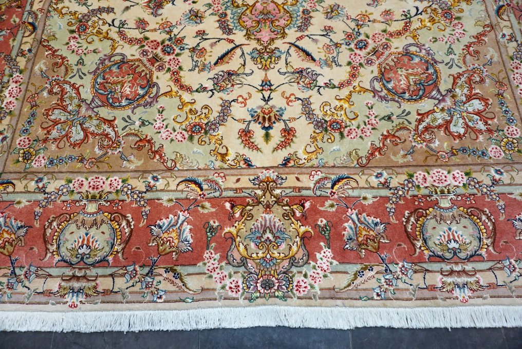 Tabriz Irã - Carpete - 305 cm - 200 cm #3.1