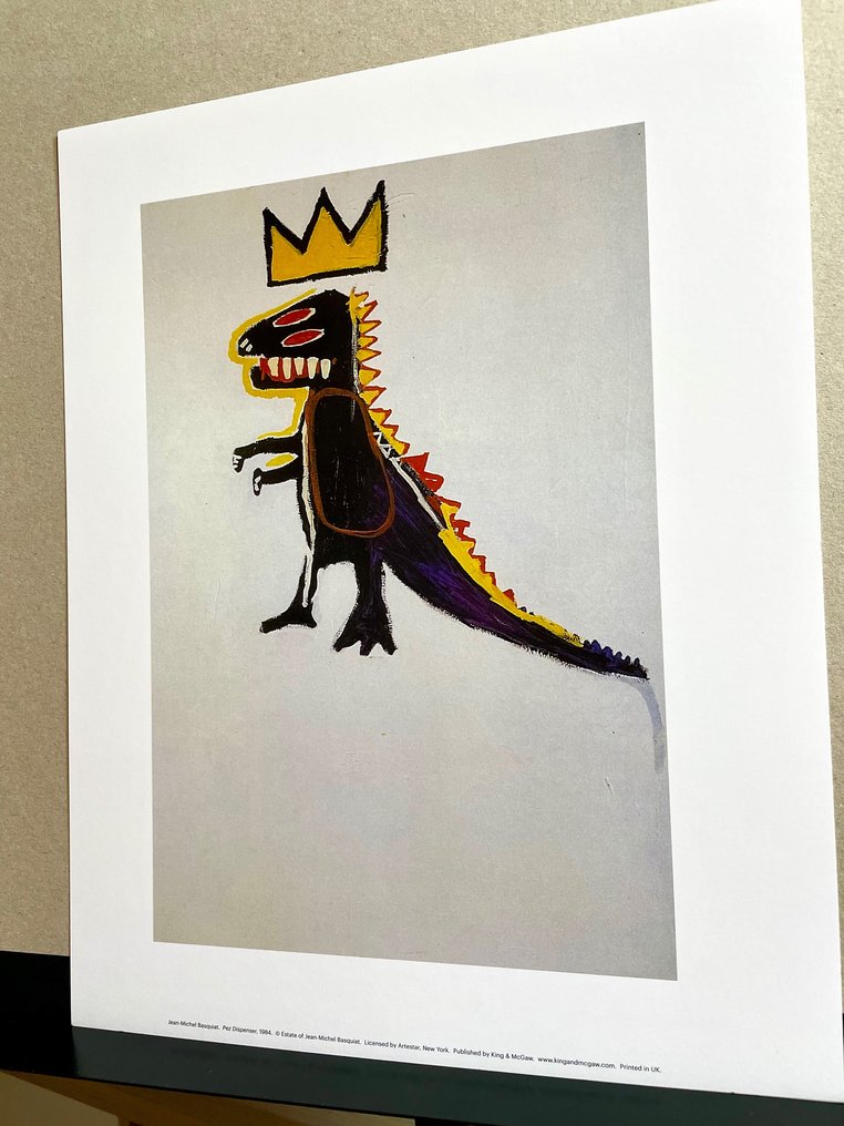 Jean Michel Basquiat (after) - Pez Dispenser (1984) - década de 2010 #3.2