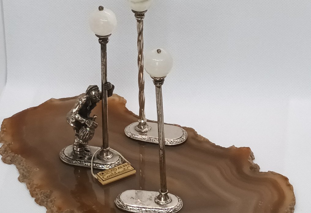 Del Conte - 微型雕像 (4) - .800 银 #2.1