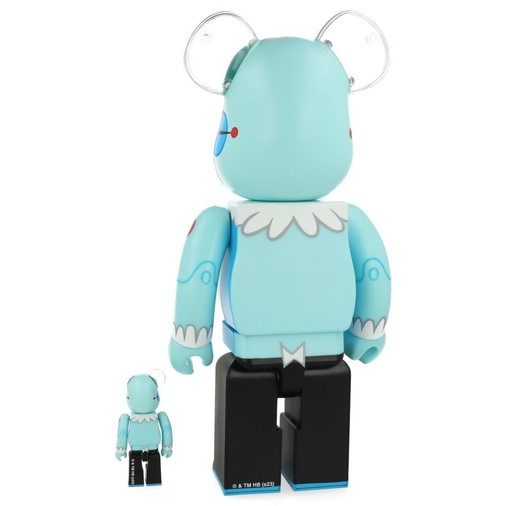 Medicom Toy Be@rbrick - Rosie The Robot (The Jetsons) 400% & 100% Bearbrick Set #1.2