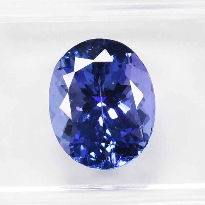 没有保留价 - 1 pcs  蓝色, 紫罗兰色 坦桑石  - 3.31 ct - 国际宝石研究院（IGI） - 天然坦桑石 #1.0