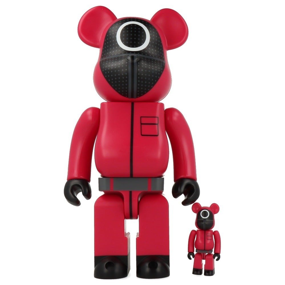 Medicom Toy Be@rbrick - Squid Game (Circle Guard) 400% & 100% Bearbrick Set #1.1