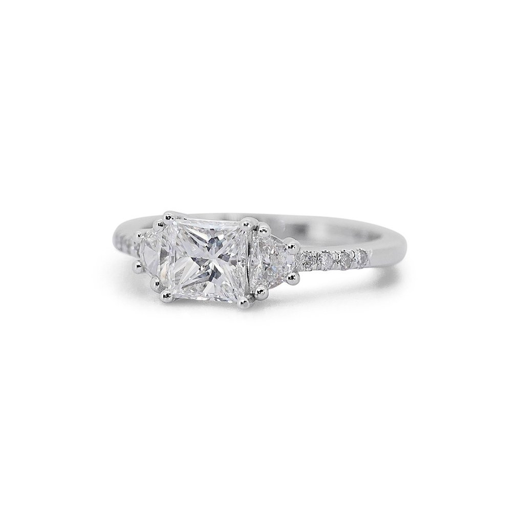 Ring Vittguld Diamant #1.2