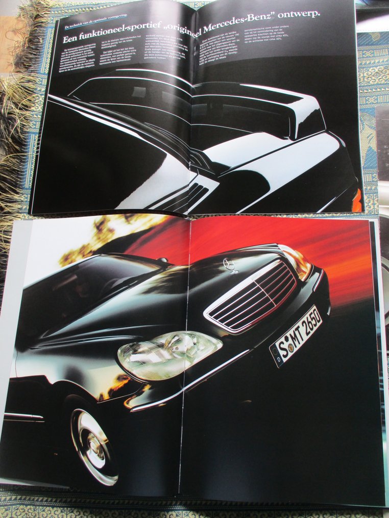 Brochures Mercedes 190-series, 2.3-16V, 200-series, S-class, SLK - Brochure - 1981 #1.0