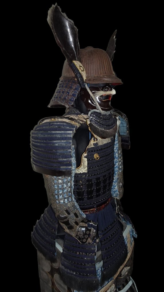 Yoroi - Cast iron, Δέρμα, Μετάξι - Japanese Samurai Armor Edo period  Arima Clan - Ιαπωνία - 17th century #1.2