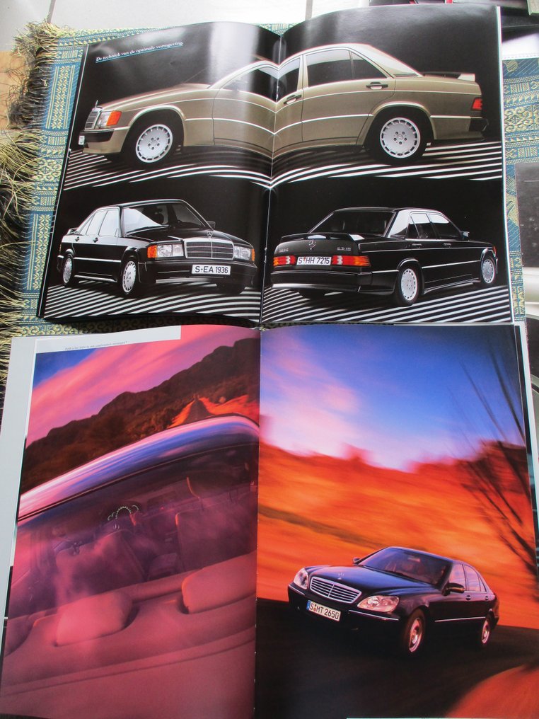 Brochures Mercedes 190-series, 2.3-16V, 200-series, S-class, SLK - Brochure - 1981 #2.1