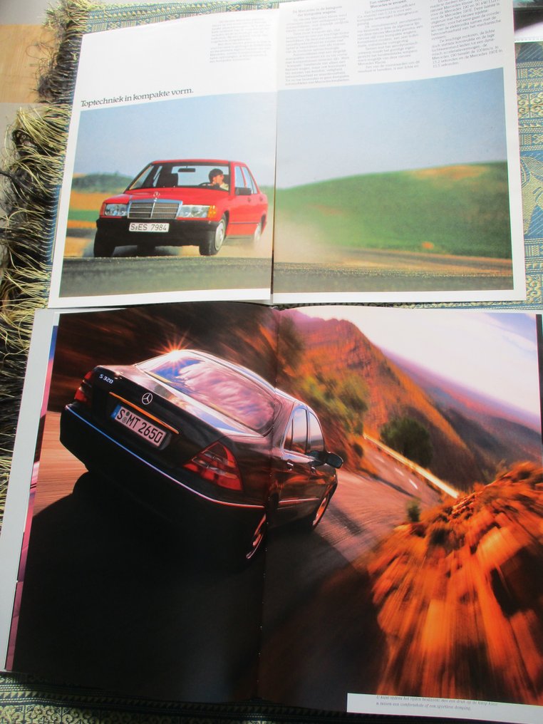 Brochures Mercedes 190-series, 2.3-16V, 200-series, S-class, SLK - Brochure - 1981 #3.2
