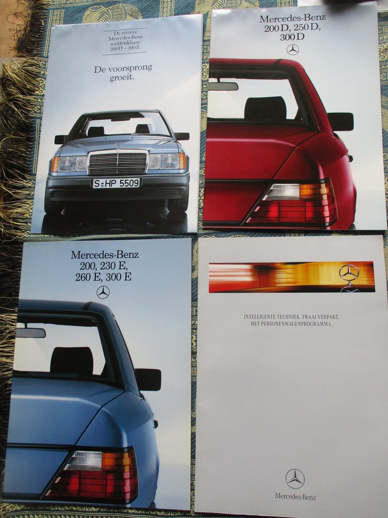 Brochures Mercedes 190-series, 2.3-16V, 200-series, S-class, SLK - Brochure - 1981 #4.3