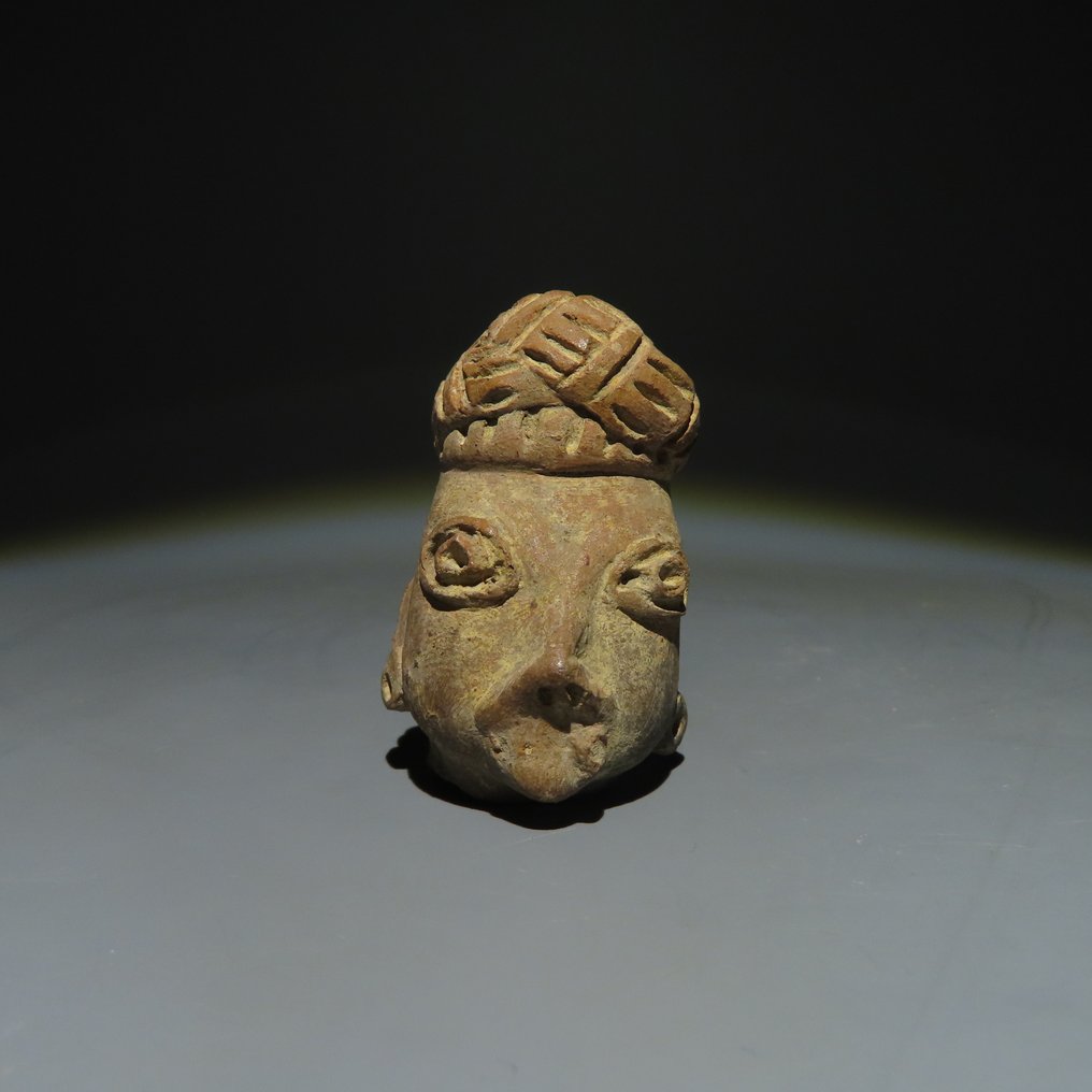 Tlatilco, Mexic TeracotÄƒ Bust. 1200-300 î.Hr. 4,7 cm. „Colecția Michel Vinaver”. #1.1