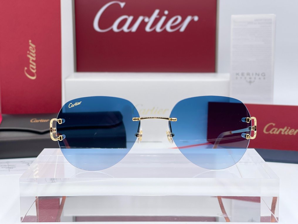 Cartier - Piccadilly Gold Planted 18k - Ochelari de soare #2.2