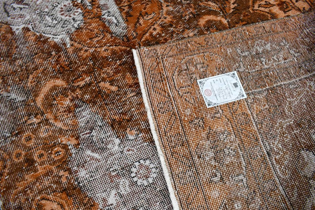 棕色設計師復古 √ 證書 √ 已清潔 - 小地毯 - 285 cm - 163 cm #3.2