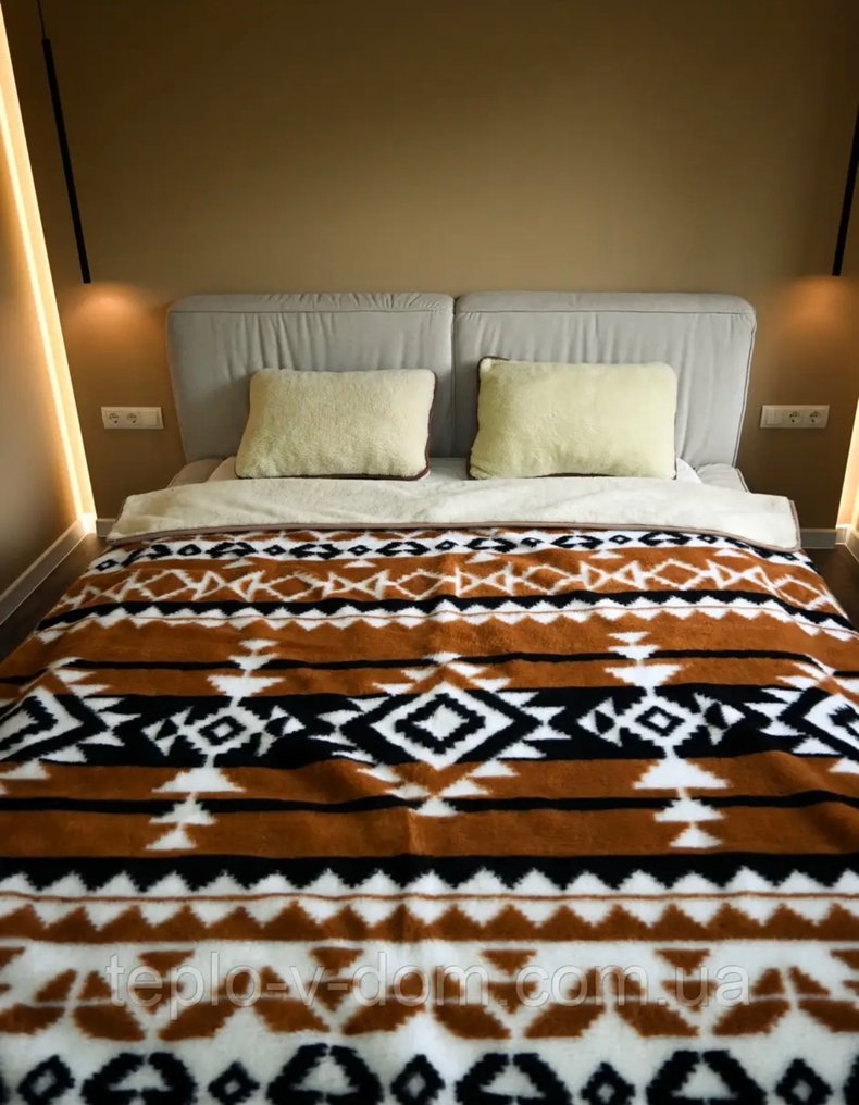 Carpathian merino wool - Blanket  - 200 cm - 220 cm #3.2