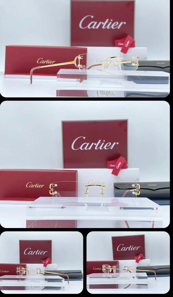 Cartier - Lenti di ricambio Cartier Piccadilly CT0092O - Óculos #2.1