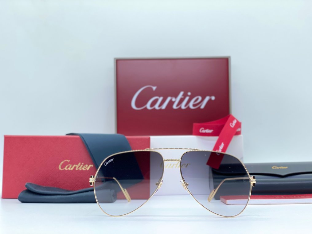 Cartier - Vendome Louis Gold Planted 24k - Okulary #2.1
