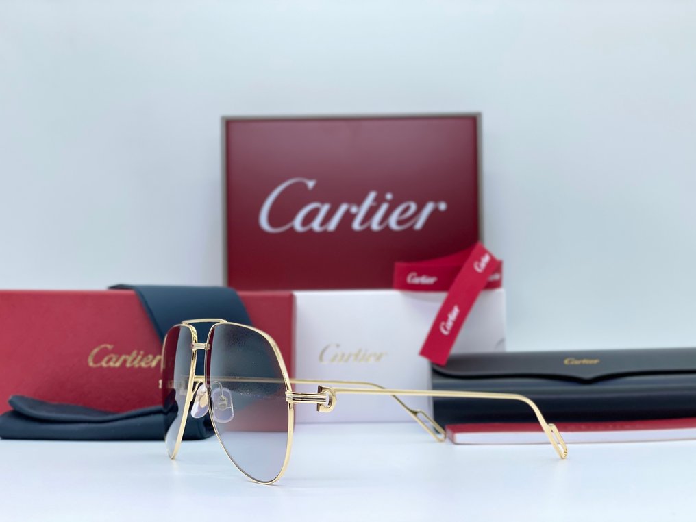 Cartier - Vendome Louis Gold Planted 24k - 眼鏡 #2.2