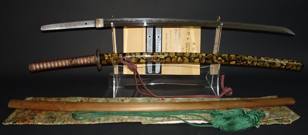 武士刀 - 钢 - Masterpiece Japanese Sword Katana Sou Hiroshi and Son Sou Tsutomu Mukansa NBTHK Tokubetsu Hozon (Sho - 日本 - 20世纪 #1.1