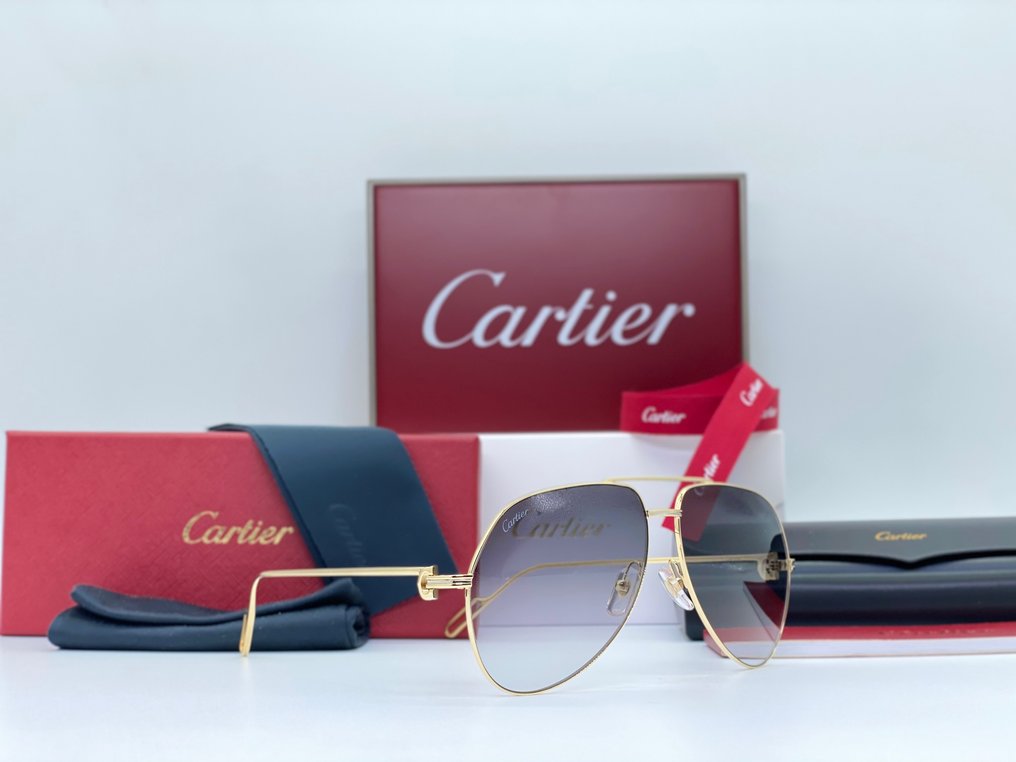 Cartier - Vendome Louis Gold Planted 24k - Okulary #1.1