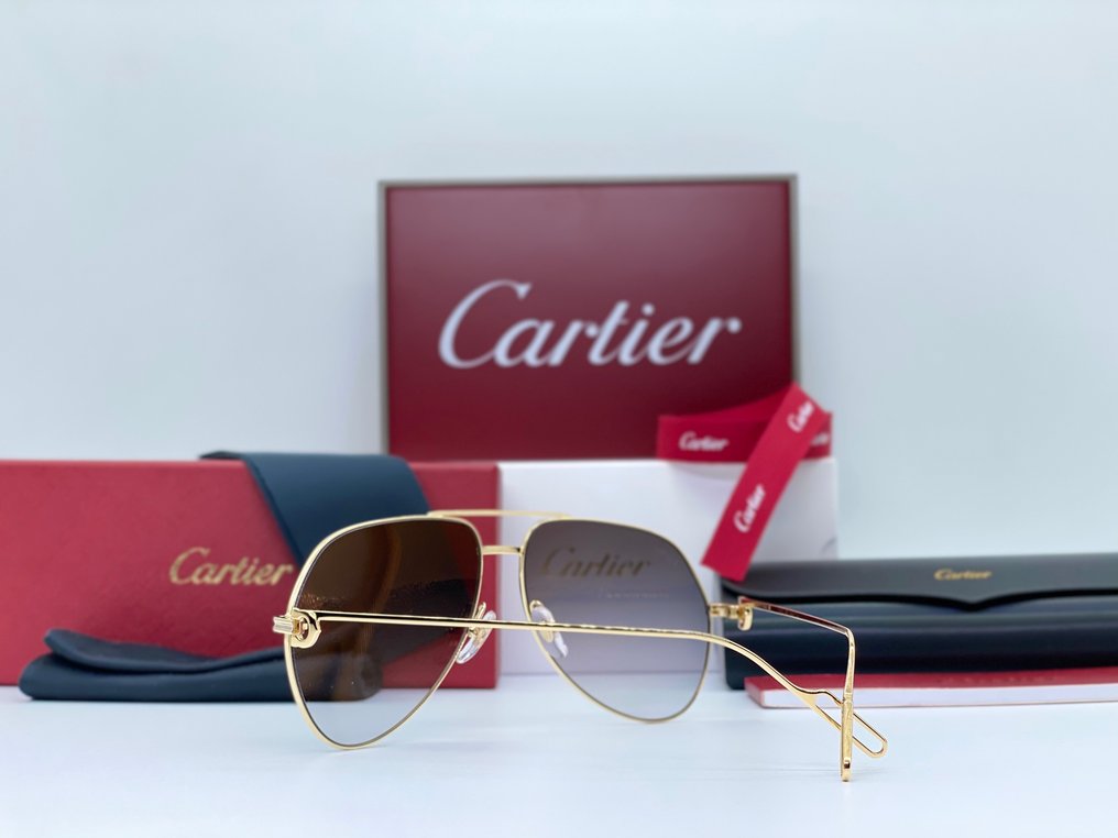 Cartier - Vendome Louis Gold Planted 24k - Okulary #3.1