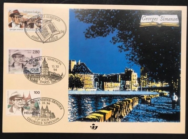 Belgio 1991/2008 - Collezione di 30 cartoline commemorative tra cui 'Finch' (problemi comunitari) #3.1