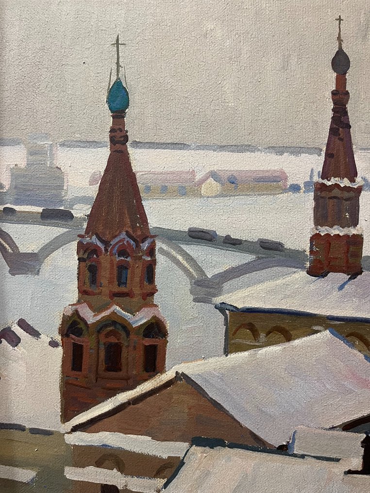 Vladislav Sergeevich Kalinin (1938-?) - Christmas at the Kremlin #4.3