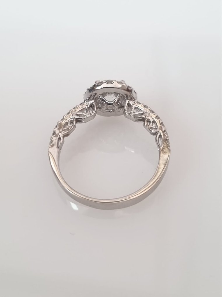 14 kt Weißgold - Ring - 1.47 ct Diamant #2.1
