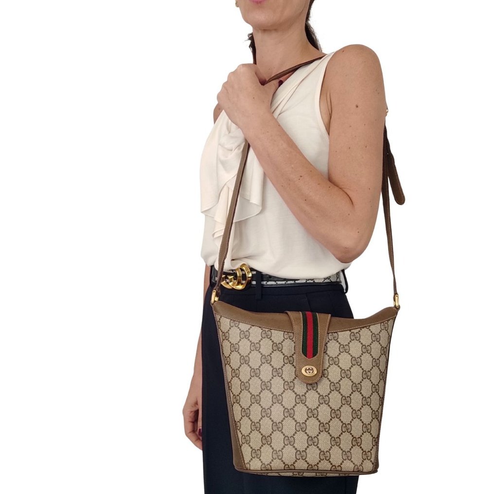 Gucci - Secchiello Web - Crossbody bag #1.2
