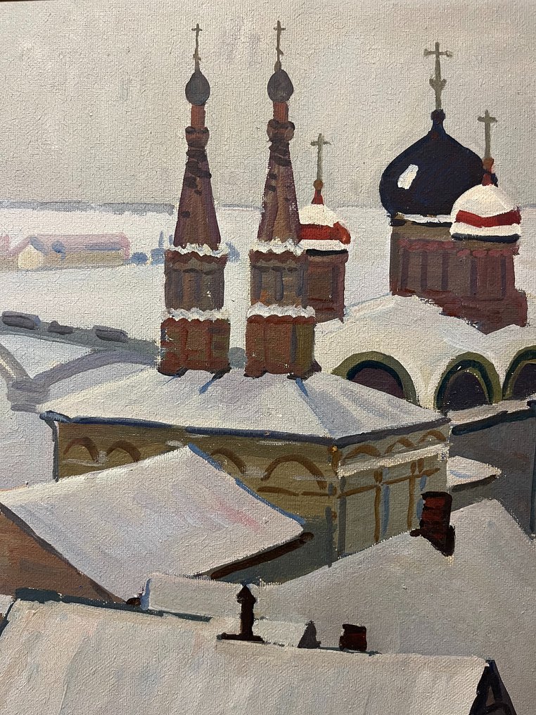 Vladislav Sergeevich Kalinin (1938-?) - Christmas at the Kremlin #3.2