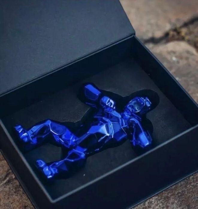 Richard Orlinski (1966) - Kong Spirit (Blue Edition) #2.1