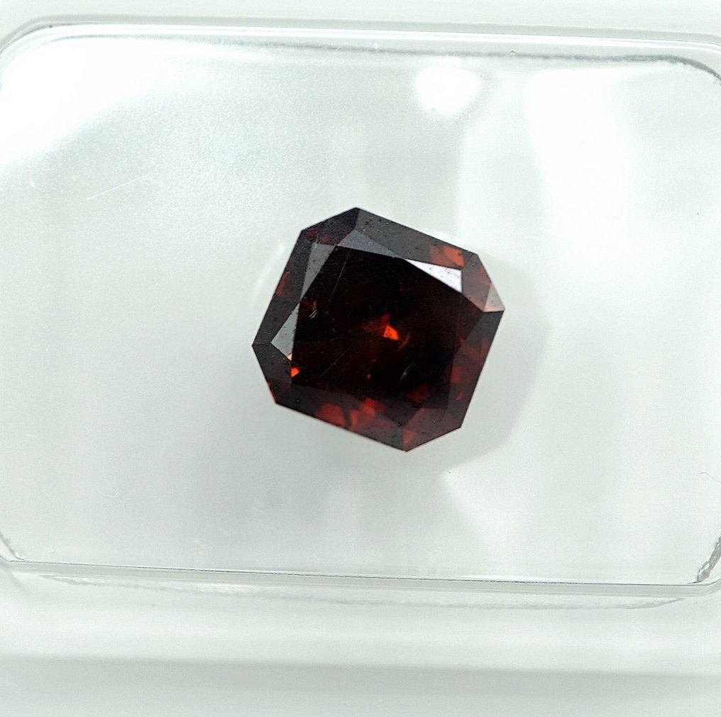 1 pcs Διαμάντι (Επεξεργασμένου χρώματος) - 1.40 ct - Κούσιον - SI2 - Gem Report Antwerp (GRA) #3.2