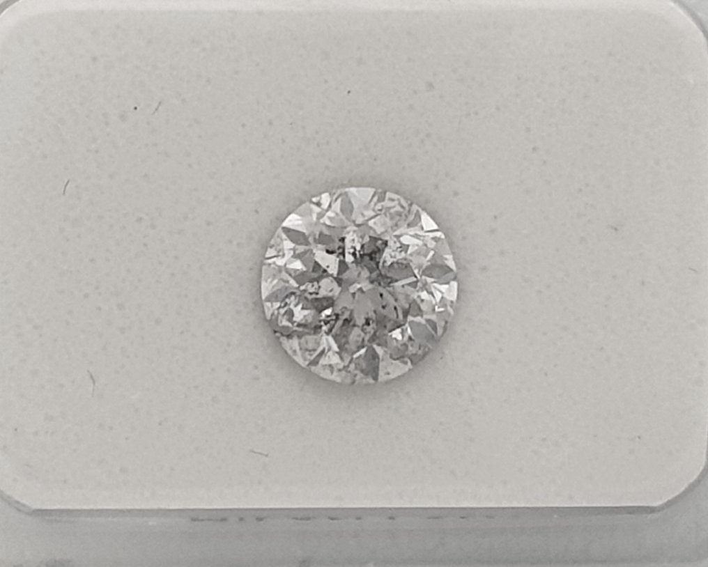 Diamante - 1.01 ct - Brillante - G - I1 #1.1