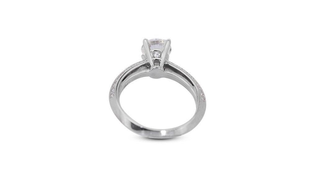 Ring Hvidguld Diamant - Diamant #2.2