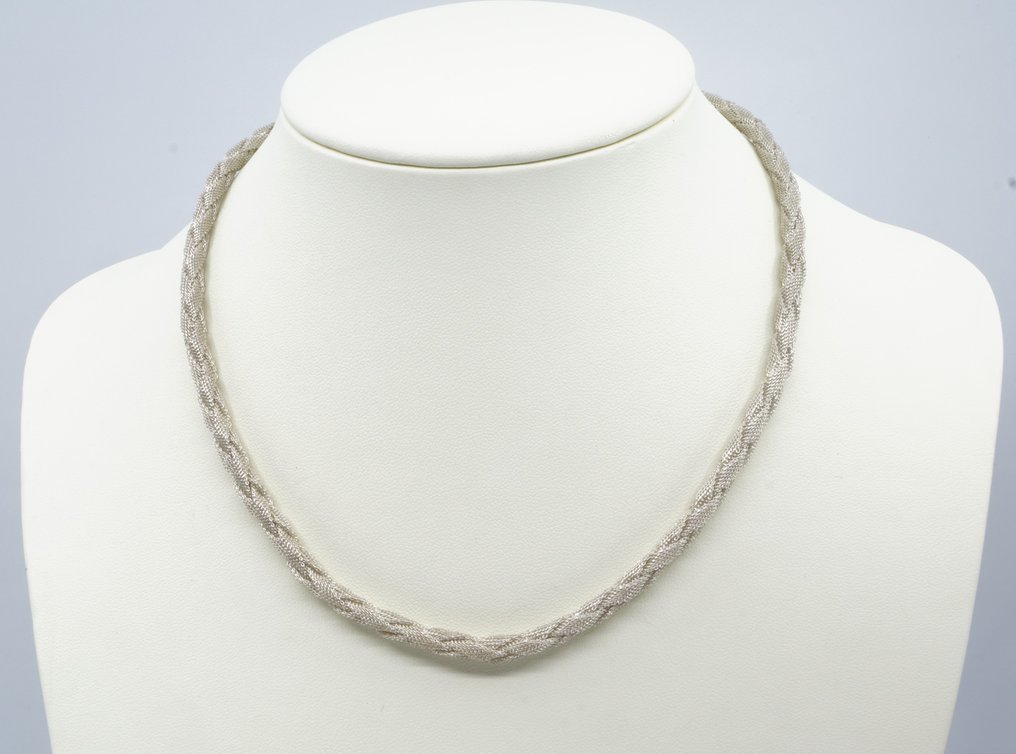 Tiffany & Co. - Colier - Mesh Woven Collier - Set - Argint  #2.1