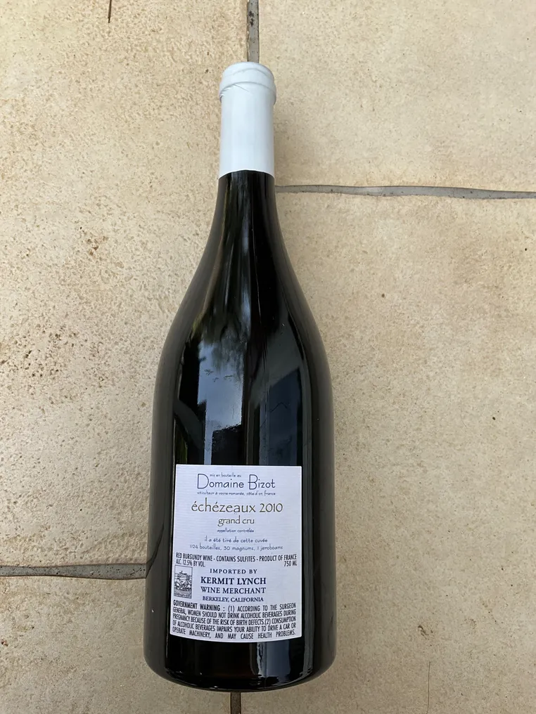 2010 Domaine Jean Yves Bizot - Échezeaux Grand Cru - 1 Bottle (0.75L) #1.2
