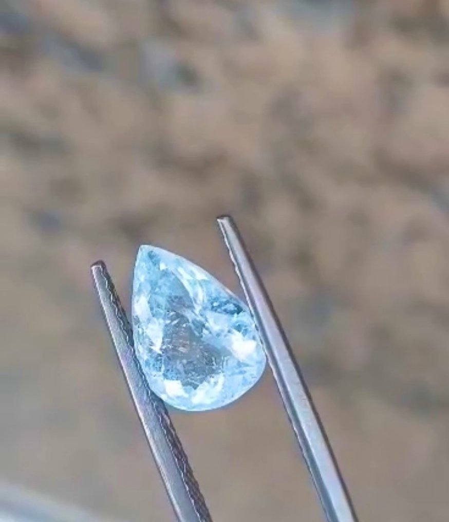 vihertävän sininen Paraiba turmaliini - 2.31 ct #2.1