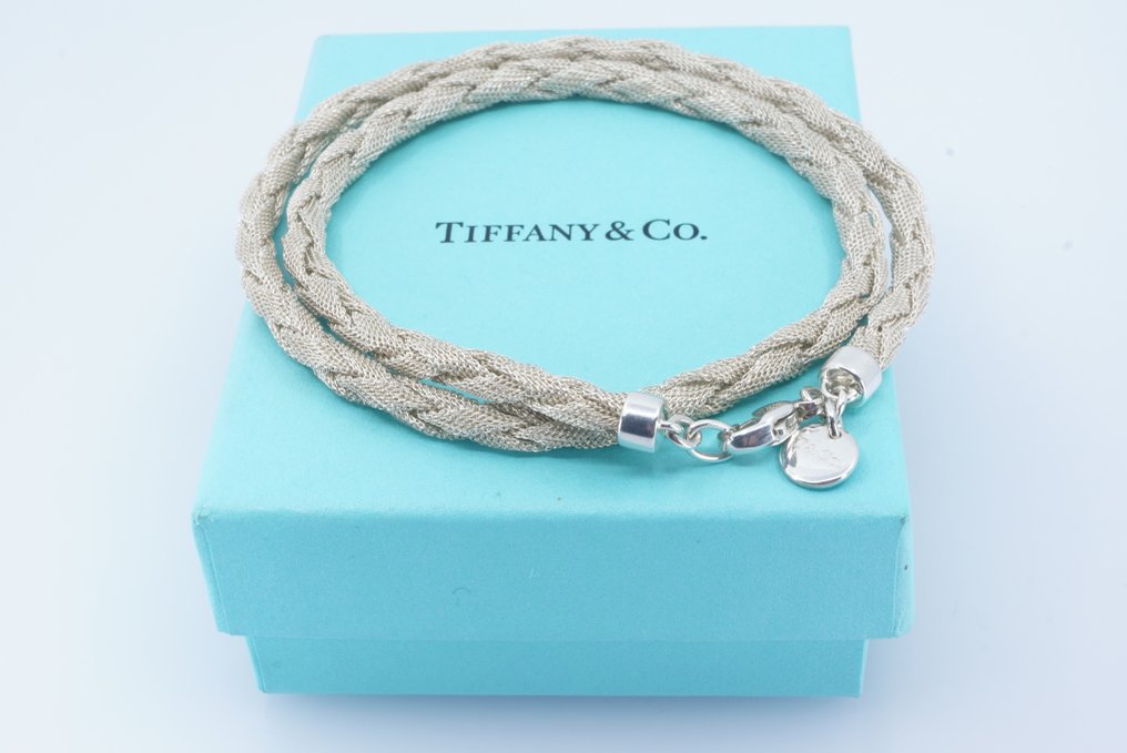 Tiffany & Co. - Colier - Mesh Woven Collier - Set - Argint  #1.1