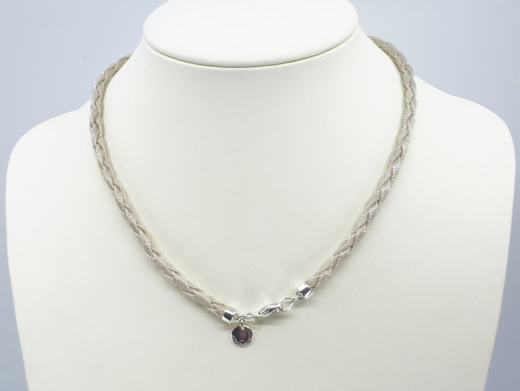 Tiffany & Co. - Colier - Mesh Woven Collier - Set - Argint  #2.2