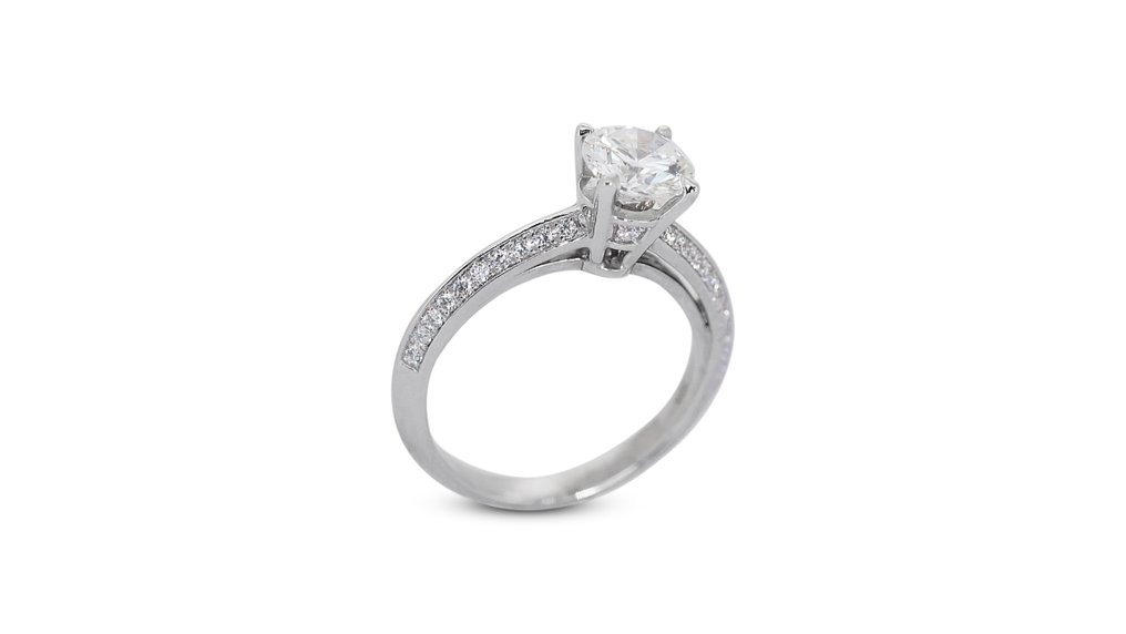 Ring Weißgold Diamant - Diamant #3.1