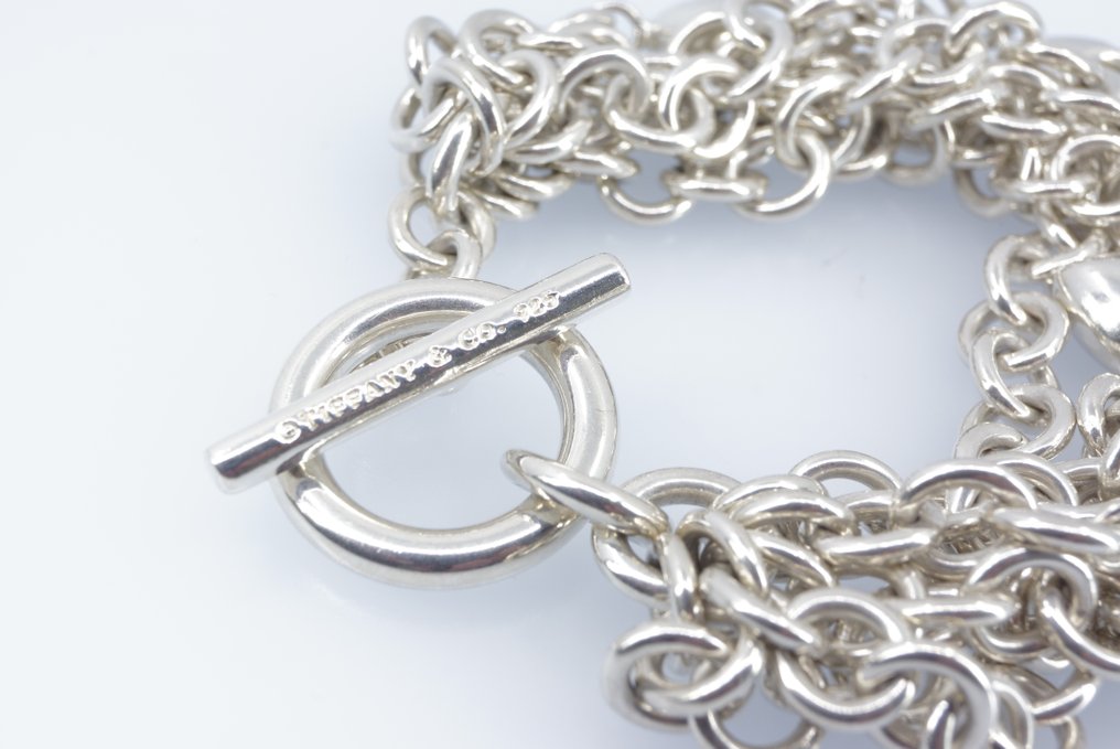 Tiffany & Co. - Bracelet - Multistrand Puffed Heart - Full Set Silver  #2.2