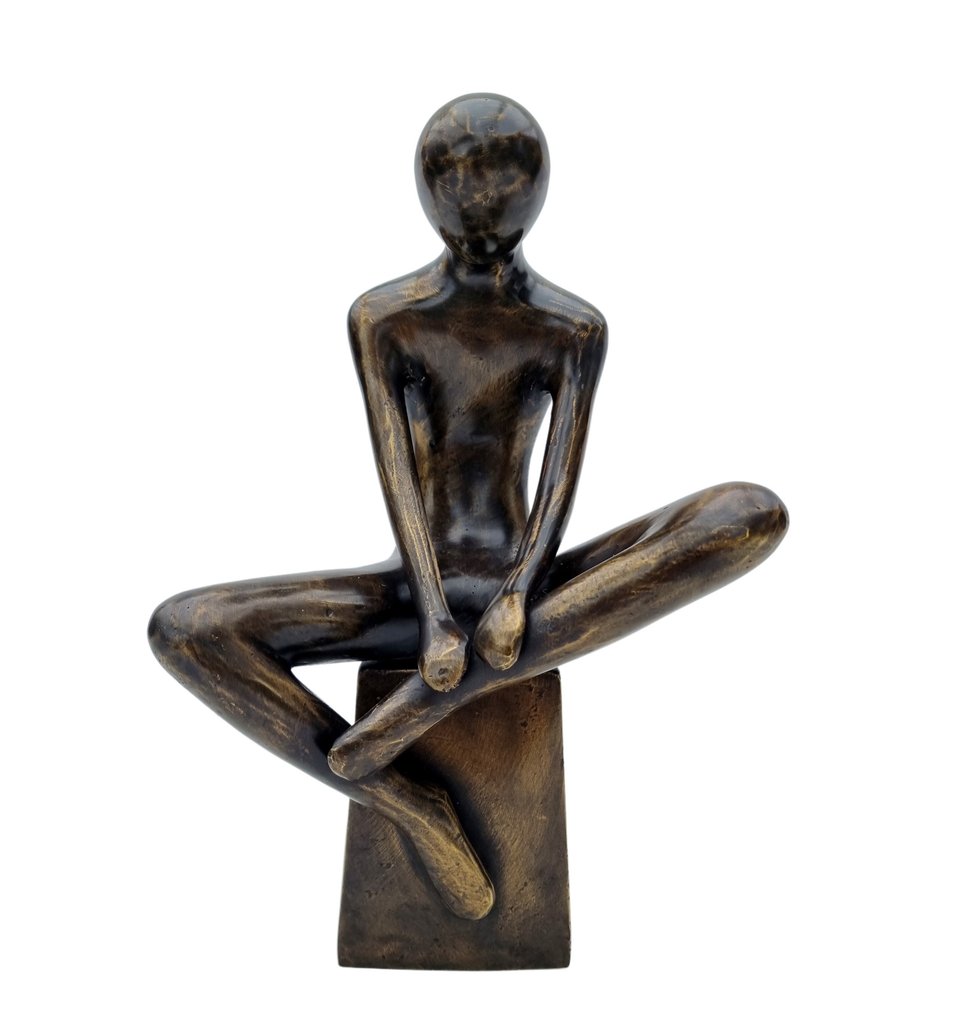 小塑像 - A modernist statue - 青銅色 #1.2