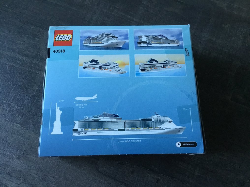 Lego - msc cruise ship - 40318 - Catawiki