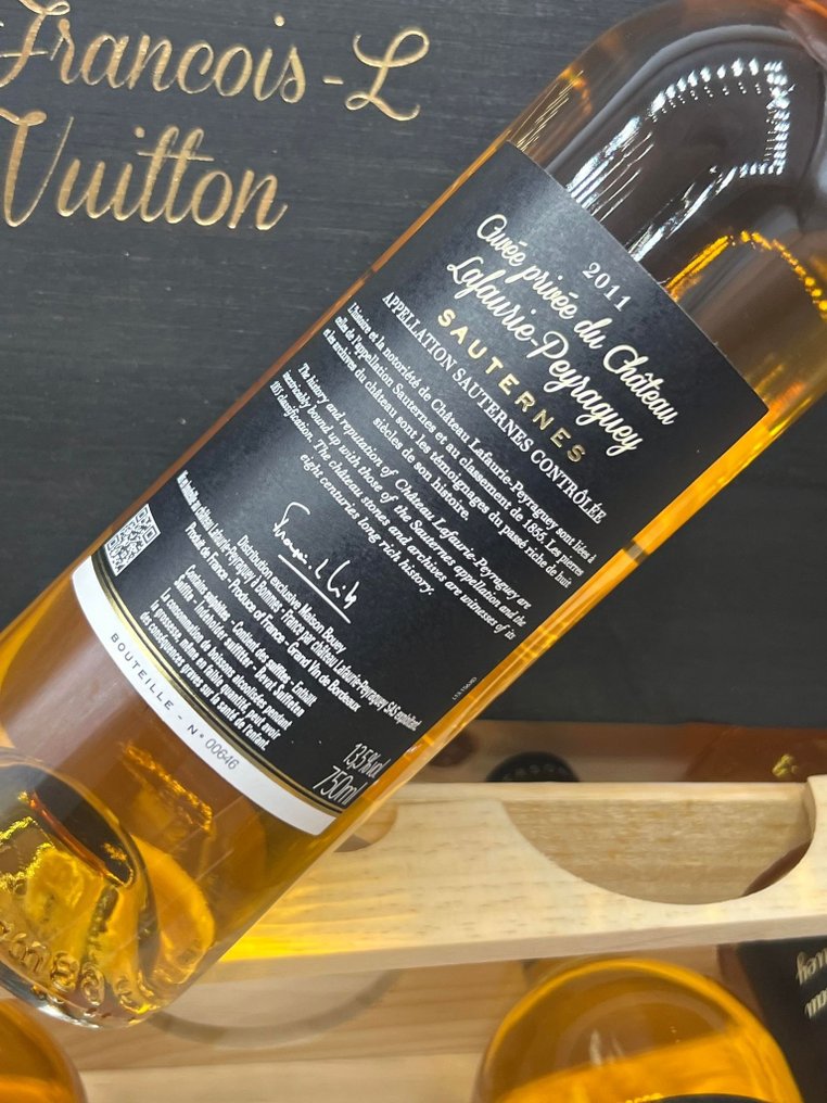 2011 Château Lafaurie-Peyraguey - Collection Privée Mr François Louis Vuitton - Sauternes 1er Grand Cru Classé - 6 Bottles (0.75L) #2.1