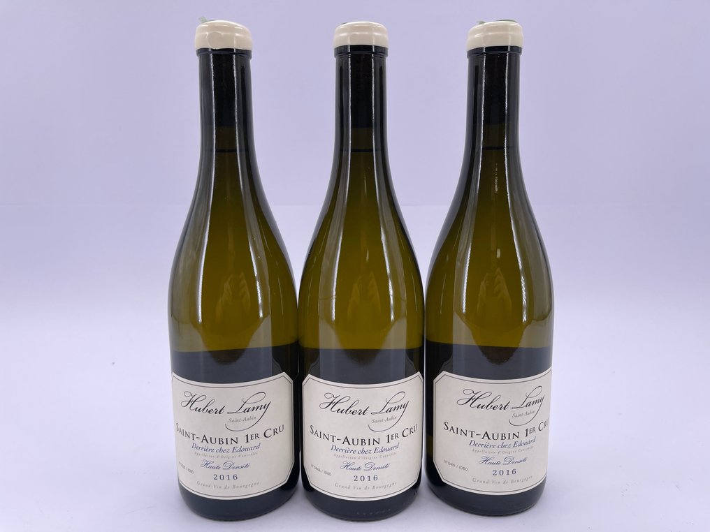 2016 Domaine Hubert Lamy Derriere Chez Edouard 'Haute Densite' - Saint-Aubin 1er Cru - 3 Bottles (0.75L) #1.1