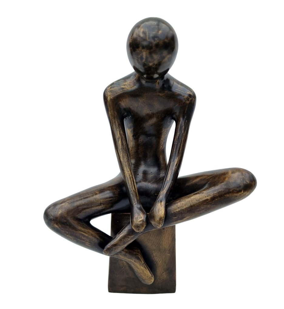 Figurka - A modernist statue - Brązowy #2.1