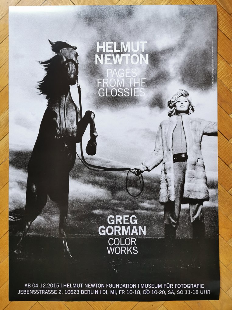 Helmut Newton (after) - Cartel exposición #1.0