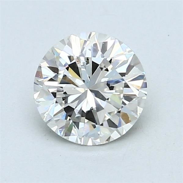 1 pcs Diamant - 1.03 ct - Rond - G - SI1 #1.2